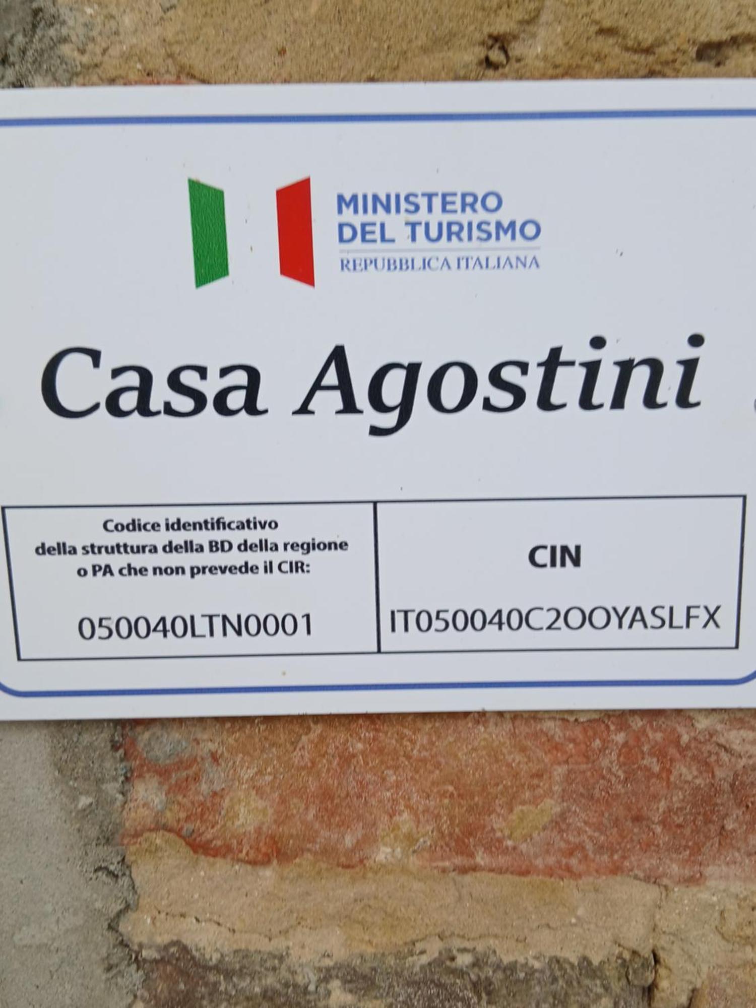 Ferienwohnung Casa Agostini Lari Exterior foto
